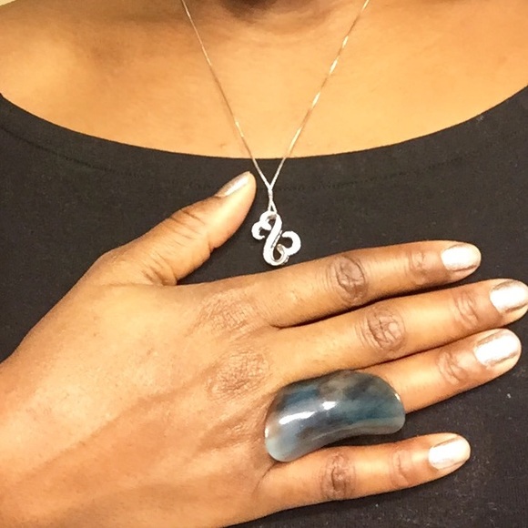 Marbled Saddle Ring