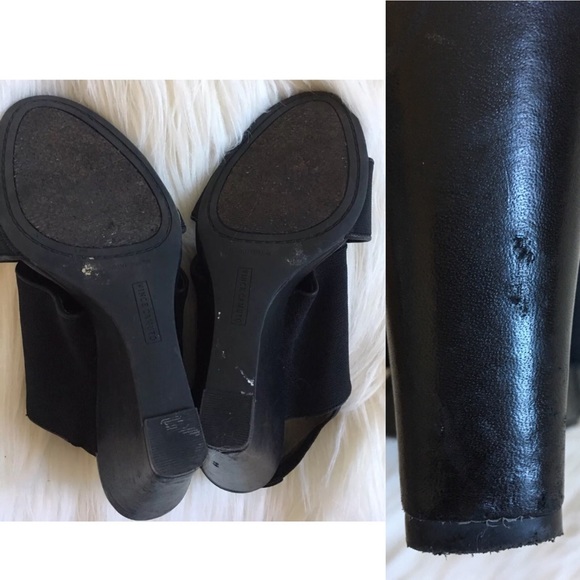 Vince Camuto Xylia Peep Toe Wedge Sandal 8.5 - Picture 4 of 4