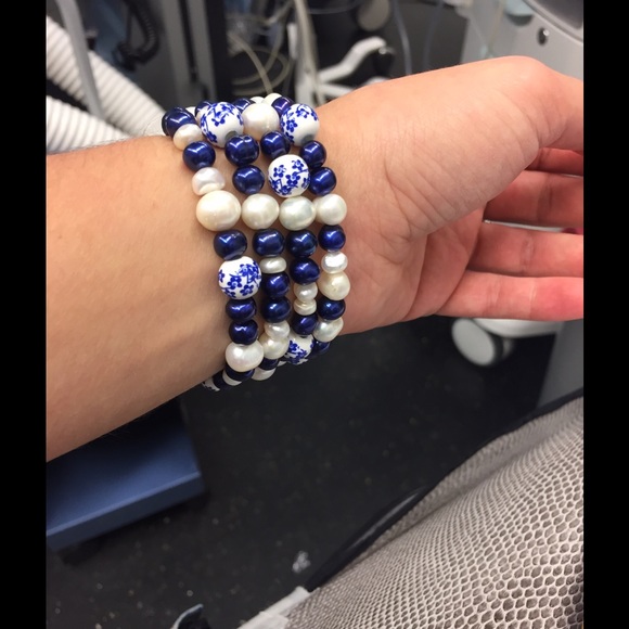 Apple watch Iwatch Natural Freshwater Pearl Band main image 7