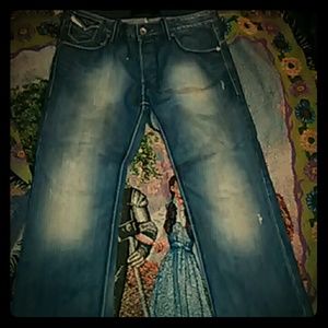 Rivet de cru jeans