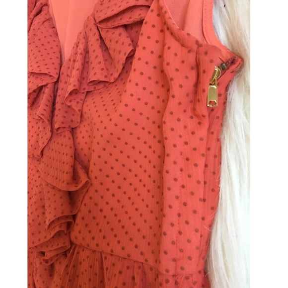 Marc by Marc Jacobs Ruffle Faux Wrap Dress Size 4 - Picture 2 of 4