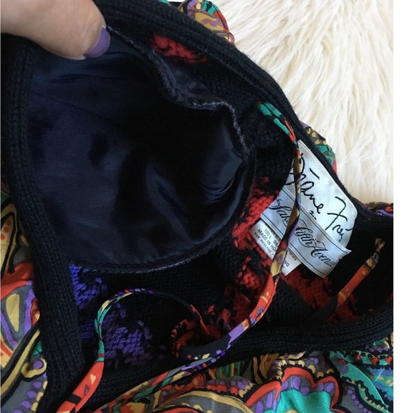 Vintage Diane Freis 80s Wool Ugly Sweater - Picture 2 of 4