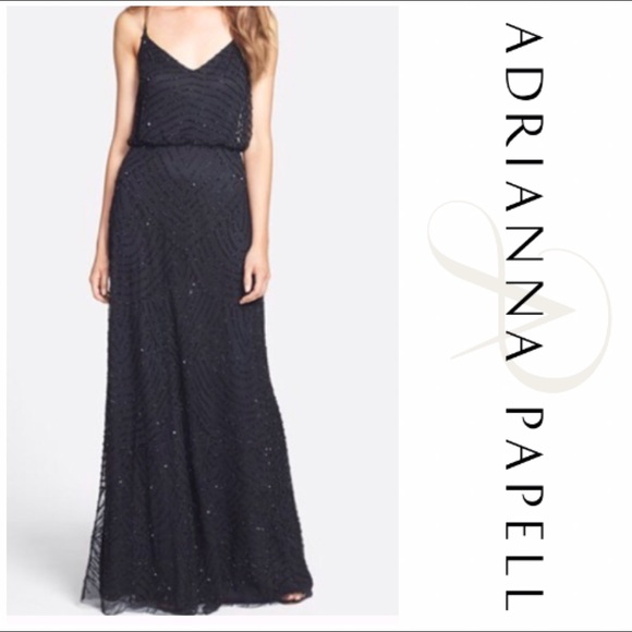 Adrianna Papell Dresses & Skirts - ✨❗️SALE❗️✨ Adrianna Papell Art Deco Beaded Dress