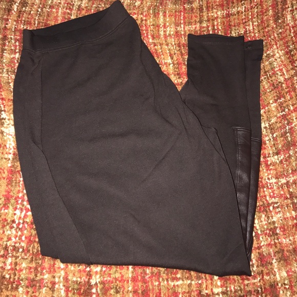 Brown knit riding pants