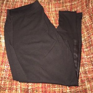 Brown knit riding pants