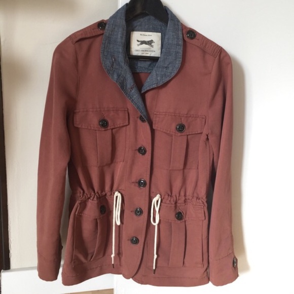 Urban Outfitters Jackets & Blazers - SOLD-Rust Obey Utility Jacket