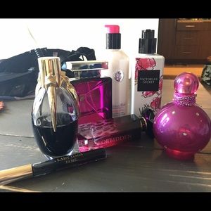 Lot of perfume & lotion