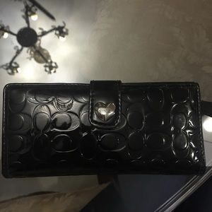 Coach Black Wallet