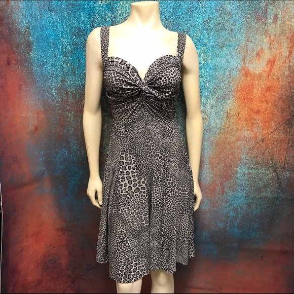 NORMA KAMALI ~ Leopard / Animal Print Dress