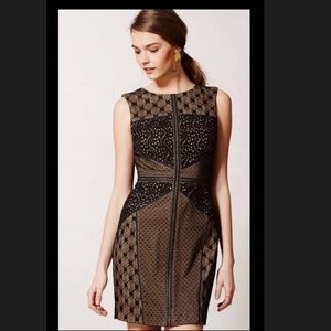 NWOT Anthro Heartloom Topography Dress Size Medium