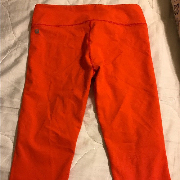 Orange workout pants Clearance