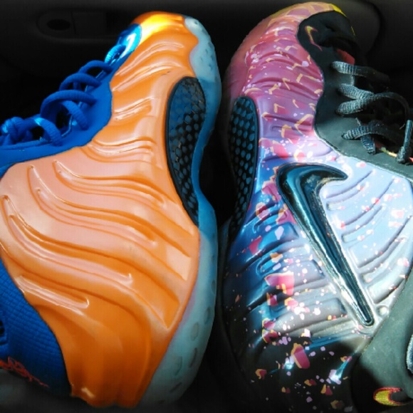Foamposites asteroid & Knicks