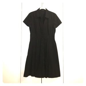 Club Monaco shirt dress sz 6 in black