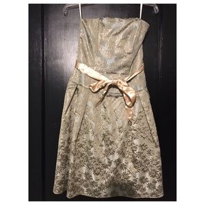 Strapless Cocktail Dress