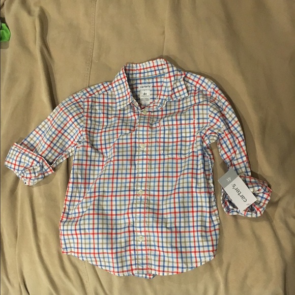 Carters 4T button down shirt for boys