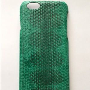 Handmade Genuine Snakeskin iPhone 6 case-New!