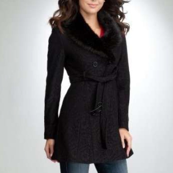 bebe wool coat