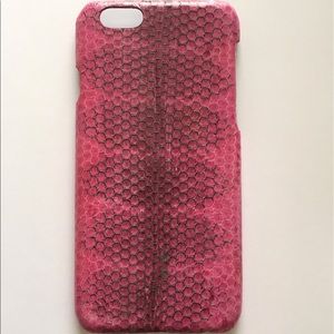 Handmade Genuine Snakeskin iPhone 6 case-New!