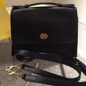 Vintage Coach Court Bag