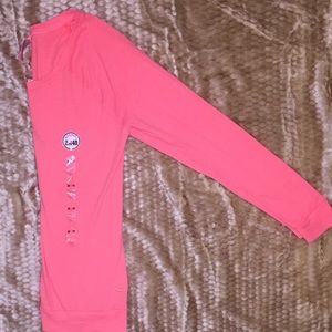 LOVE PINK Salmon Oversized Long Sleeve Tee