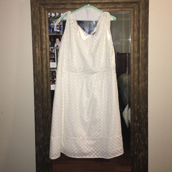 White Spring or Summer Dress