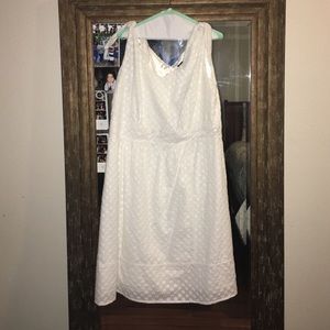 White Spring or Summer Dress