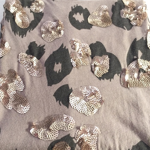 EXPRESS Embellished Sequin Tank - Picture 3 of 4