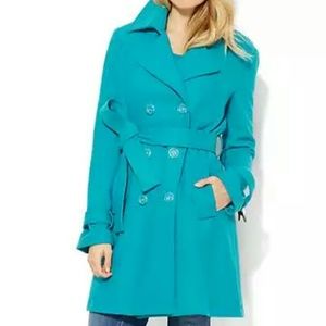 WOOL BLEND TRENCH COAT