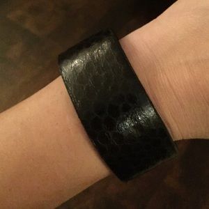 Adjustable Genuine Snakeskin Cuff- New!