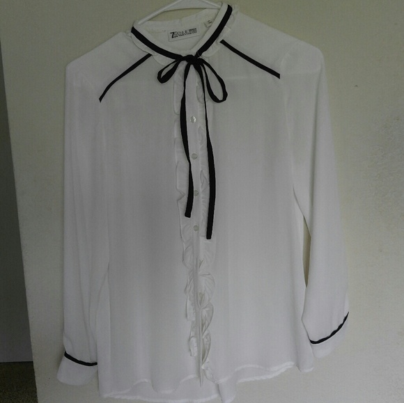 EUC 7th Avenue Design Studio Poet Blouse - Picture 2 of 3