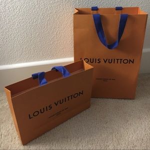 Brand New Authentic Louis Vuitton Shopping Bags