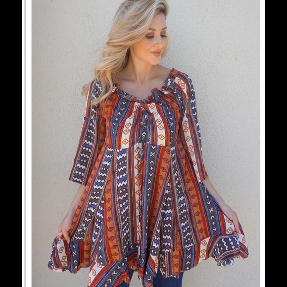 Aztec top - Picture 2 of 3