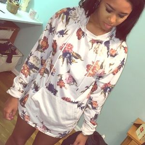 On the byas hoodie 🌺🌸💐🌼