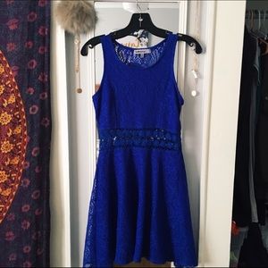 Royal Blue Dress