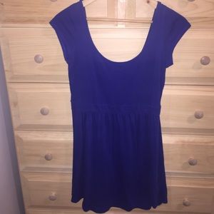Royal blue dress