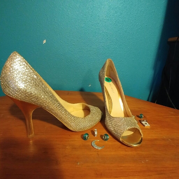 Nine West Sparkle Heels - Picture 1 of 3