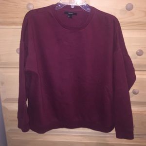Crew neck sweatshirt