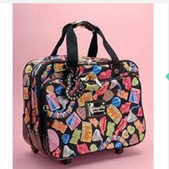 Betsey Johnson Handbags - ISO Betsey Johnson Candy Sweet Treats Suitcase