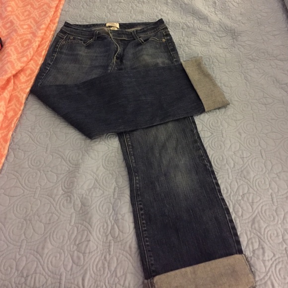 White House black market boyfriend jeans