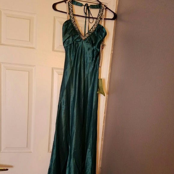Morgan and co. Green Prom dress - Picture 3 of 4