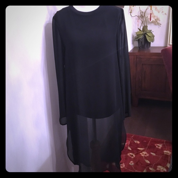 Zara chiffon top