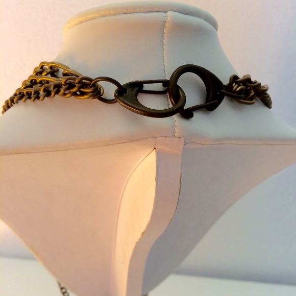 3 Tier Chain Necklace - Picture 3 of 3