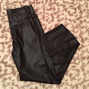 High waisted liquid leggings