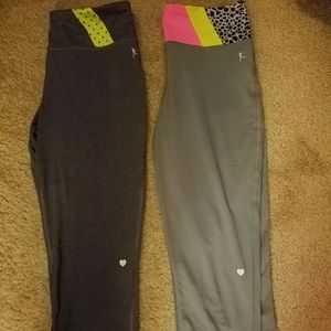 Girls capri yoga pants