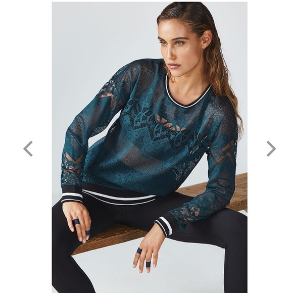 Fabletics Floral Lace Tunic