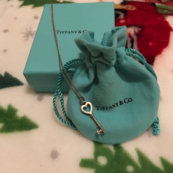 Tiffany & Co. key necklace