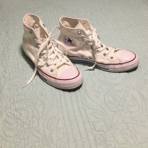 Brand new white high tops