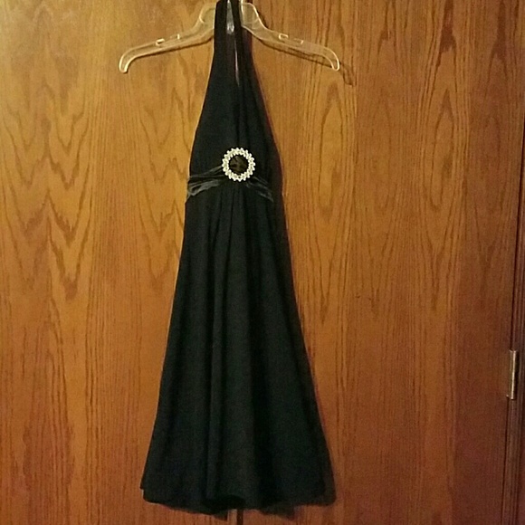 Black Cocktail Party Dress