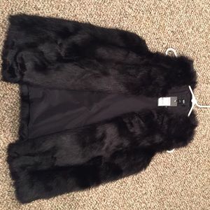 Faux fur vest