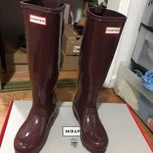 Hunter rain boots